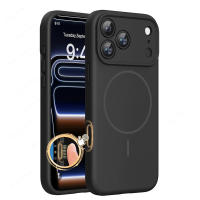 Funda De Silicona Mate Líquida Para iPhone 17 16 15 14 pro Max plus Air Case Con Carga Inalámbrica Magnética Compatible Con Magsafe Cubierta Suave - details 6