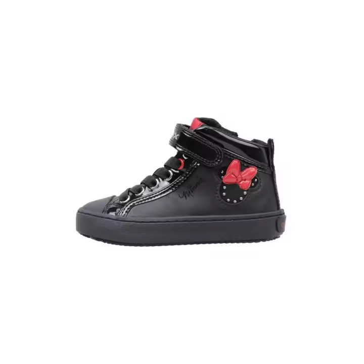 Geox J KALISPERA GIRL B ZAPATILLA DEPORTIVA VELCRO niña Negro - 1