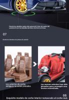 Modelo De Coche Diecast 1:24 Pagani Huayra Dinastia Con Luz Y Sonido Puertas Abiertas Colección De Juguetes Para Niños Regalo Vehículo De Carreras De 4 Puertas Material Aleación Metálica - details 8