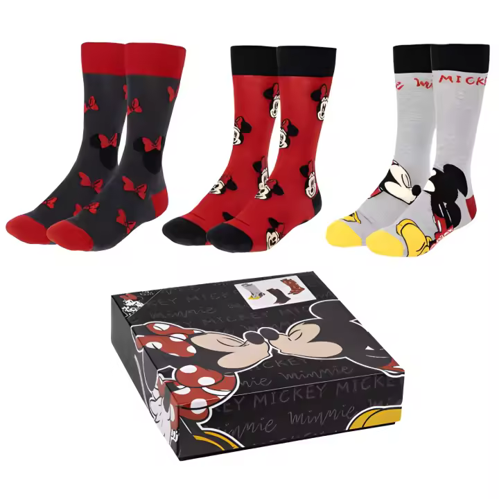 Cerdá Calcetines Minnie Disney Adulto Pack 3 - 1