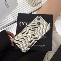 Funda De Teléfono De Silicona Mate Antigolpes Con Estrella Poliámbula Para iPhone 16 14 13 15 pro Max Protección Anti Caída - details 4