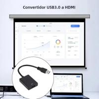 Adaptador De Video Y Audio HD 1080P USB 3.0 a HDMI Para PC Portátil Windows Proyector HDTV Cable Portátil Compatible Con USB 3.0 - details 2