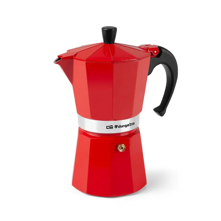 Orbegozo KFR 940 cafetera manual Cafetera italiana Rojo - 1