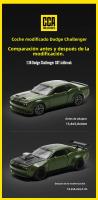 Modelo De Coche De Metal CCA 1:36 Challenger SRT JAILBREAK Versión Modificada Colección Hobby Regalo Para Niños Y Adultos - details 6