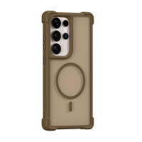 Funda De Teléfono Magnética Para Samsung S25 Ultra S23 S24 Ultra plus Anti Caída En Cuatro Esquinas Color Sólido Compatible Con Magsafe Resistente Al Choque Y a Las Manchas - details 11