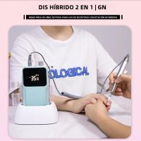 Máquina De Uñas Eléctrica Profesional Recargable 35000RPM Accesorios De Uñas Pulidora De Gel De Uñas Bajo Ruido Con Caja De Almacenamiento - details 3