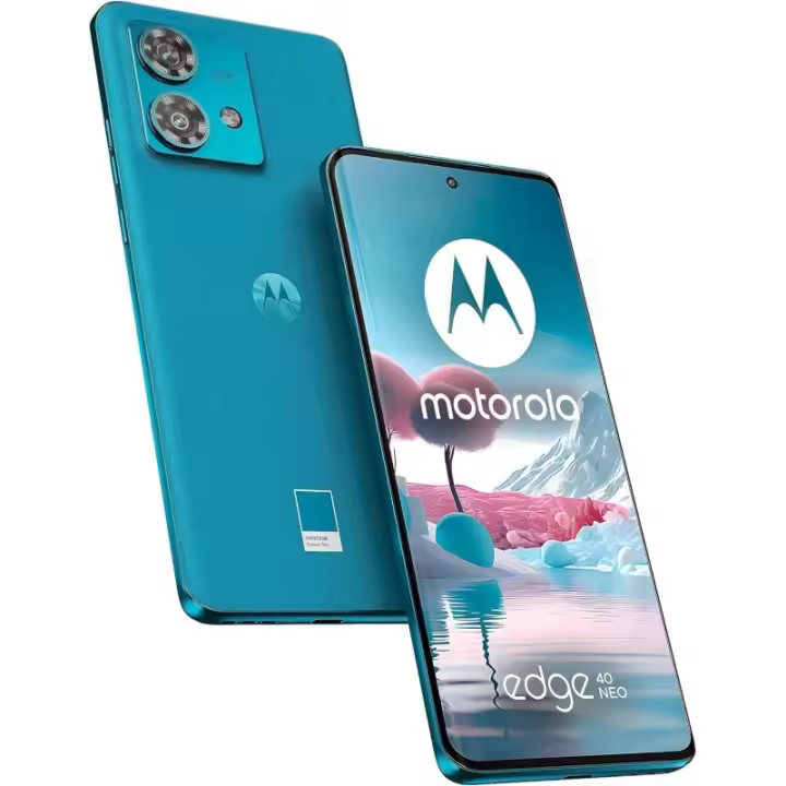 Motorola Edge 40 Neo 256GB - Pantalla 6.55'' Poled - Chip Dimensity 7030 - 12GB RAM - Cámara 50MP+13MP - Batería 5000mah - 1
