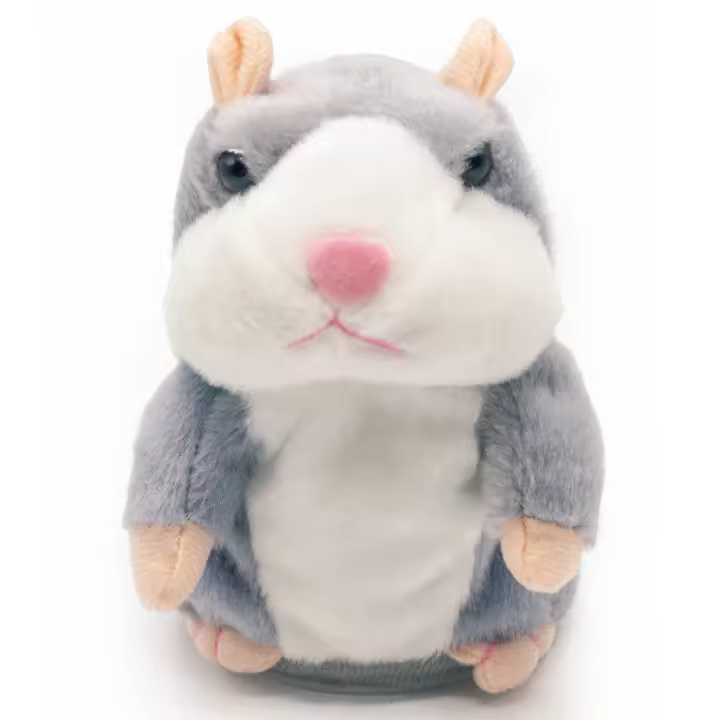 Vicyol S&D Peluche Interactivo Hamster Parlante que Estimula el Habla para Niños y Bebés - 1