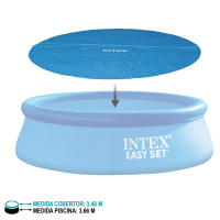 Cobertor solar INTEX piscinas Easy Set/Metal Frame Ø366 cm - details 3