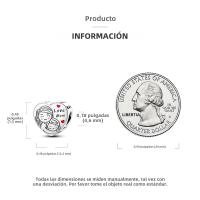 Beadas De Corazón Colorido En Plata Para Joyería De Pulsera Y Collar Con Encanto Para Chicos Y Chicas Accesorios De Moda Irregular - details 134