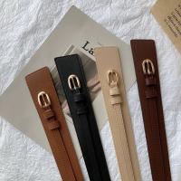 Cinturón Dual Uso Para Mujer Con Abrigo De Lana Cintura Ancha Elástica Negro Moda Cinturón De Cintura Estrecha Para Traje Suéter - details 2