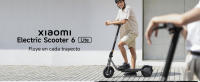 Oficial | Xiaomi Electric Scooter 6 Lite, Diseño de gran resistencia y peso ligero, Suspensión delantera de doble resorte de 25 mm, Neumáticos inflables de 10 pulgadas, Autonomía máxima de 25 km - details 0
