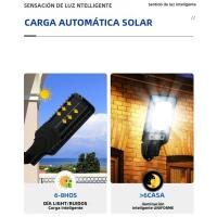 Lámpara Solar Exterior IP65 108 COB Con Sensor Y Control Remoto 3 Modos De Iluminación Luz De Seguridad Para Jardín Patio Camino - details 0