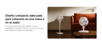 Official | Xiaomi Smart Standing Air Circulation Fan, Circulación por toda la habitación en 2 minutos*, Potente flujo de aire de 1440 m³/h, Alcance de ventilación ultralargo de 13 m, Con conectividad inteligente para varias situaciones* - details 10