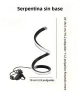 Lámpara De Escritorio RGB LED Blanco Luz Nocturna USB Dimmer Espiral Serpiente Lectura Luz De Escritorio Decoración Dormitorio Botón De Encendido Y Apagado - details 24