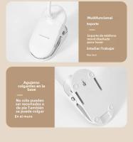 Lámpara De Mesa LED Recargable USB Con Abrazadera Plegable Luz Nocturna Táctil De 3 Modos Con Protección Ocular Para Estudio - details 15
