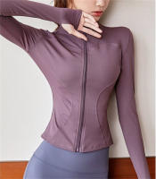 Chaqueta Deportiva De Cierre De Cremallera Para Mujer Manga Larga Fitness Running Yoga Secado Rápido Top Sólido Casual - details 1