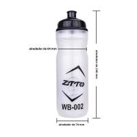 Botella De Ciclismo ZTTO De 750ml Material PP Abertura Ancha Cuerpo Comprimible Con Portabotellas Calidad Superior - details 7