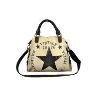énvo - Bolso Shopper Grande De Lona con Asas de Piel - details 5