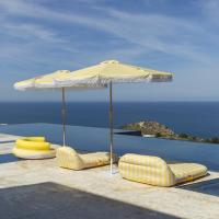 Flamingueo Sombrilla Jardin Sombrilla Terraza Exterior Parasol Terraza Sombrillas Jardin Grandes Sombrilla Proteccion UPF 50+ 270 x 235 cm - details 10