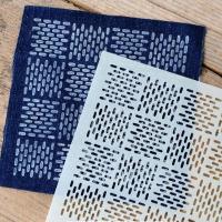 Plantillas De Bordado Geométrico Reutilizable Para Sashiko Y Costura De Mascotas 8/9/24/32 Pcs Patrones De Bordado DIY - details 1