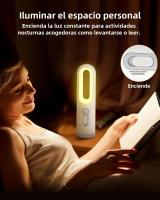 Luz Nocturna Sensor De Movimiento LED 2 En 1 Linterna Portátil Con Sensor De Atardecer a Medianoche Para Dormitorio Baño Lectura Camping - details 4
