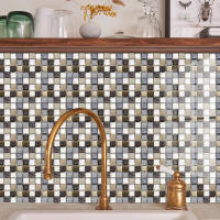 Papel Tapiz De Mosaico Impermeable Autoadhesivo 3D Para Cocina Baño Decoración Del Hogar Adhesivo De Pared PVC Clásico - details 35