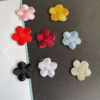 5PCS/set Parches De Bordado De Flores Sola De Tela Para Reparación De Ropa Y Accesorios De Moda Estilo Floral Y Solteros - details 10