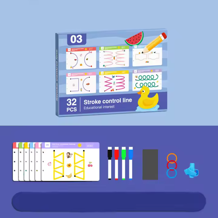 Juego De Dibujo Montessori Para Niños Tablero De Colores Formas Y Matemáticas Juguete Educativo Para Entrenamiento De Control De Pluma Y Aprendizaje De Actividades Para Bebés Y Niños Pequeños - 1