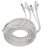 Cable De Red RJ45 Con Conector DC 12V Para Vigilancia De Video Cámara IP Extensiones De Red Cable De LAN Ethernet CAT 6 - details 2