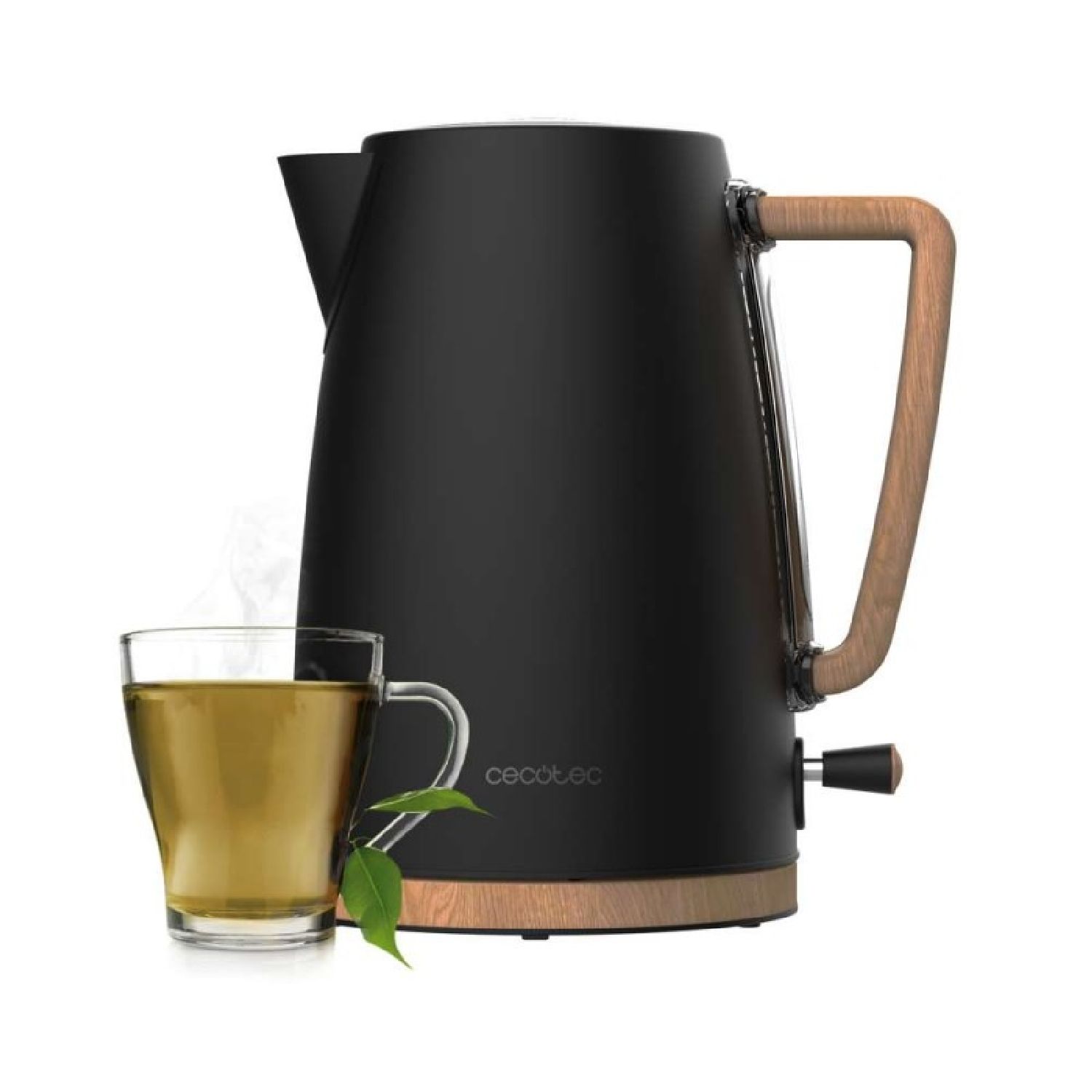 Cecotec Hervidor de agua ThermoSense 200 Woody