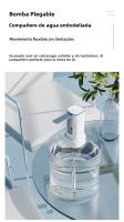 Dispensador De Agua Plegable Con Pantalla LED Y Control De Cantidad Inteligente Recargable Por USB Bomba De Agua Portátil - details 7