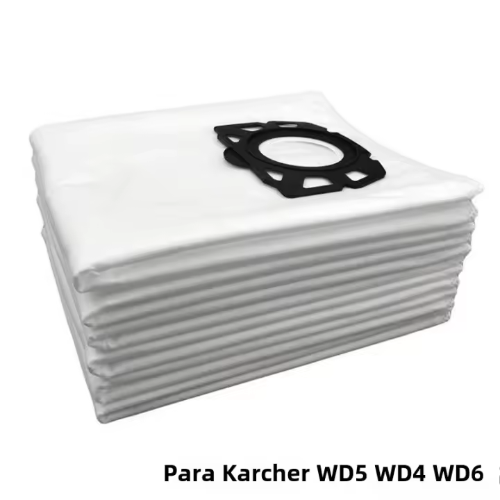 Bolsas De Repuesto Para Aspiradora Karcher 2.863-314.0 KFI 357 KA 40 MV4 MV5 MV6 WD2 plus WD3 WD3s WD4 WD5 SE4001 SE4002 Robot De Pulverización - 1