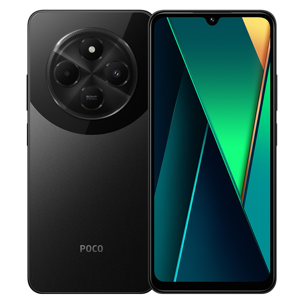 Teléfono Móvil POCO C75, 8GB+256GB, Procesador Helio G81-Ultra,6,88" Pantalla inmersiva 120Hz, Batería potente de 5160 mAh, Cámara dual con IA 50MP+ Cámara frontal 13MP, Xiaomi HyperOS