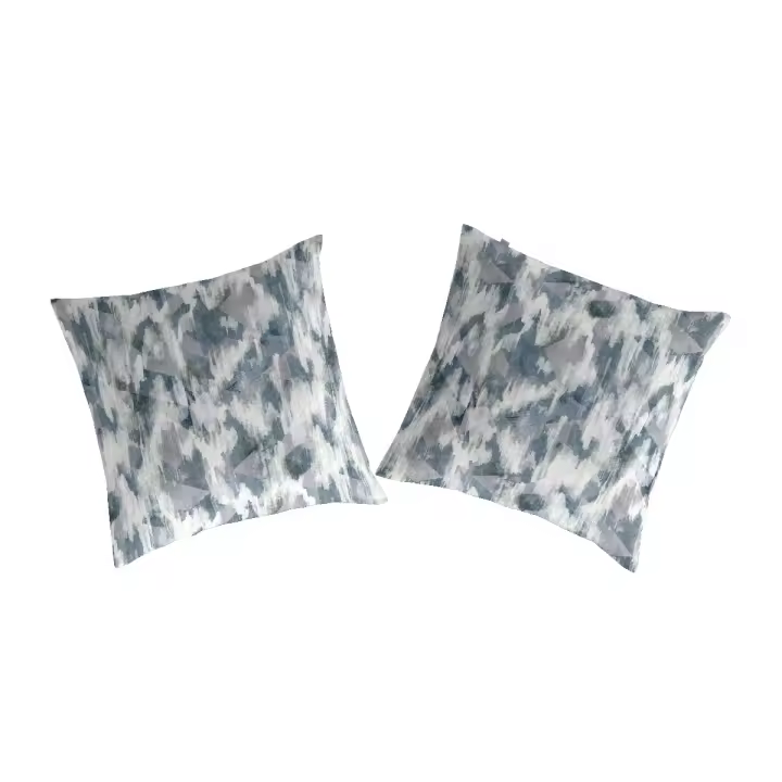 GUY LAROCHE - 2 Fundas de almohada cuadradas 100% algodón, 65x65 cm WILLEM - 1