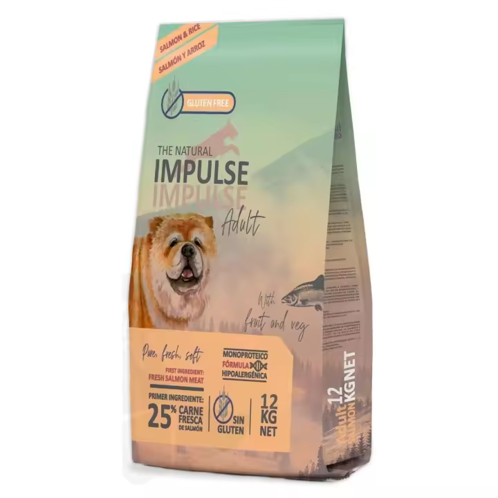 The Natural Impulse Dog Adult Salmon - Pienso Para Perros Adultos Salmon - 1