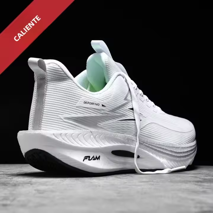 Zapatillas De Correr Para Hombres Y Mujeres Deportivas Transpirables Y Livianas Con Almohadilla De Aire Para Maratón Y Jogging - 1