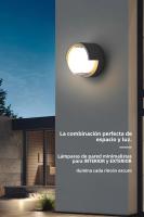Lámpara De Pared Exterior LED Impermeable IP66 Con Sensor De Movimiento Iluminación Moderna Para Porche Balcón Jardín - details 6