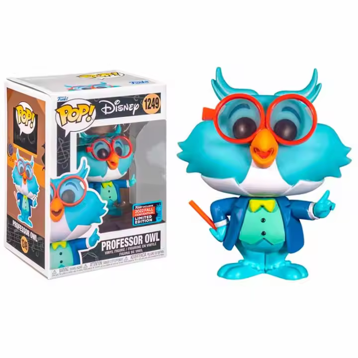 Funko Pop! Disney, Professor Owl (2022 Fall Convention Limited Edition) 1249 - 1