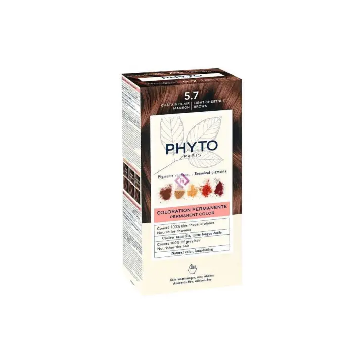 Phyto Color 5.7 Castaño Marrón - 1