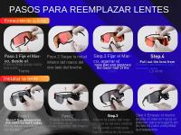 Gafas De Ciclismo Kapvoe UV400 Protección Deportiva Para MTB Y Bicicleta De Carretera Gafas De Sol Al Aire Libre Para Hombres - details 5