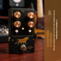 Pedal De Preamplificador De Baixo Eléctrico Fanmuzk Analógico Con 3 Bandas De EQ Activas Y Switches Ultra-Hi / Ultra-Lo True Bypass - details 6