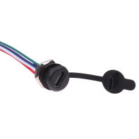 TPC Puerto De Conexión USB Tipo-C Impermeable Alta Corriente Con Bloqueo De Placa PH 2.0 Jaque De Carga Rápida Para Hardware De PC - details 10