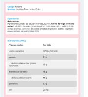 VIDAL Ladrillos Fresa brillo de 250U 1,5Kg sabor a Fresa sin gluten sin grasa sabor original Vidal garantizado - details 1