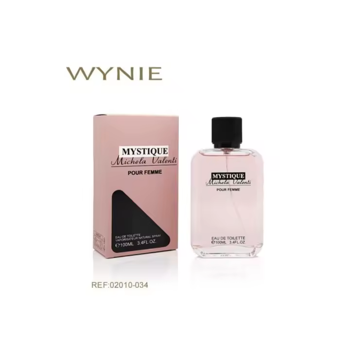 WYNIE PERFUMES PARA MUJER MYSTIQUE MICHELA VALENTI 100ML AROMAS ELEGANTES OLORES AUTÉNTICOS CALIDAD ORIGINAL DE CONFIANZA IDEAL PARA USO DIARIO, FIESTAS, REGALOS, EVENTOS, ETC. - 1