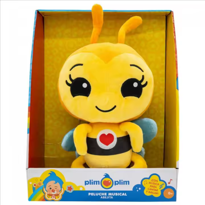 Plim Plim Abejita Peluche Musical BANDAI - 1