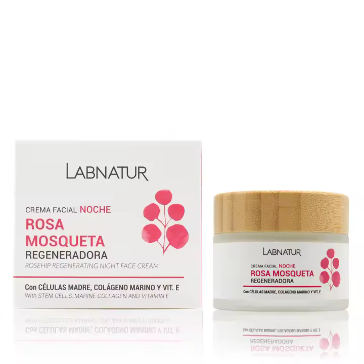 Crema Facial Rosa Mosqueta Noche 50ml Labnatur - 1