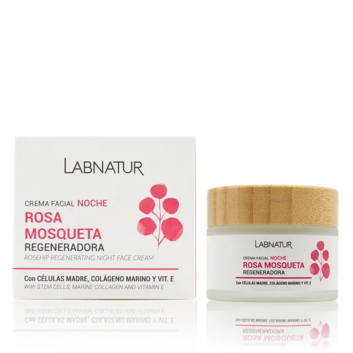 Crema Facial Rosa Mosqueta Noche 50ml Labnatur - 1