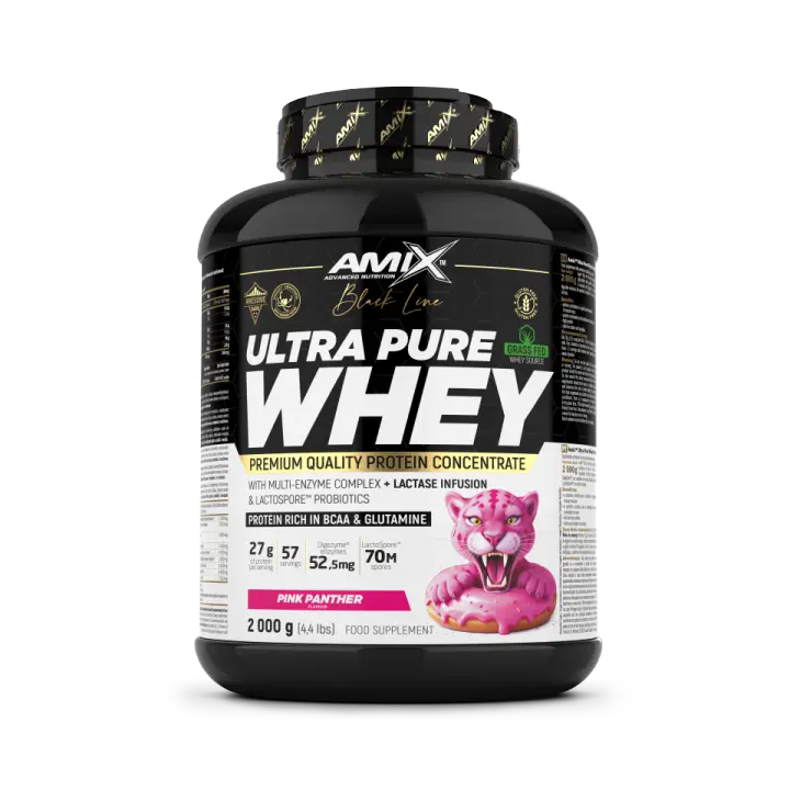 Amix Nutrition - Ultra Pure Whey 2kg – Suero de Leche de Alta Calidad para Masa Muscular y Recuperación - Amix - 1