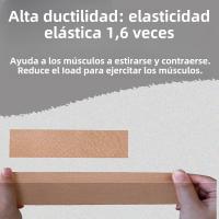 Cinta De Kinesiología Impermeable Para Deportes Protección Y Alivio Del Dolor En Tenis Y Gimnasio Adhesivo De Algodón - details 4